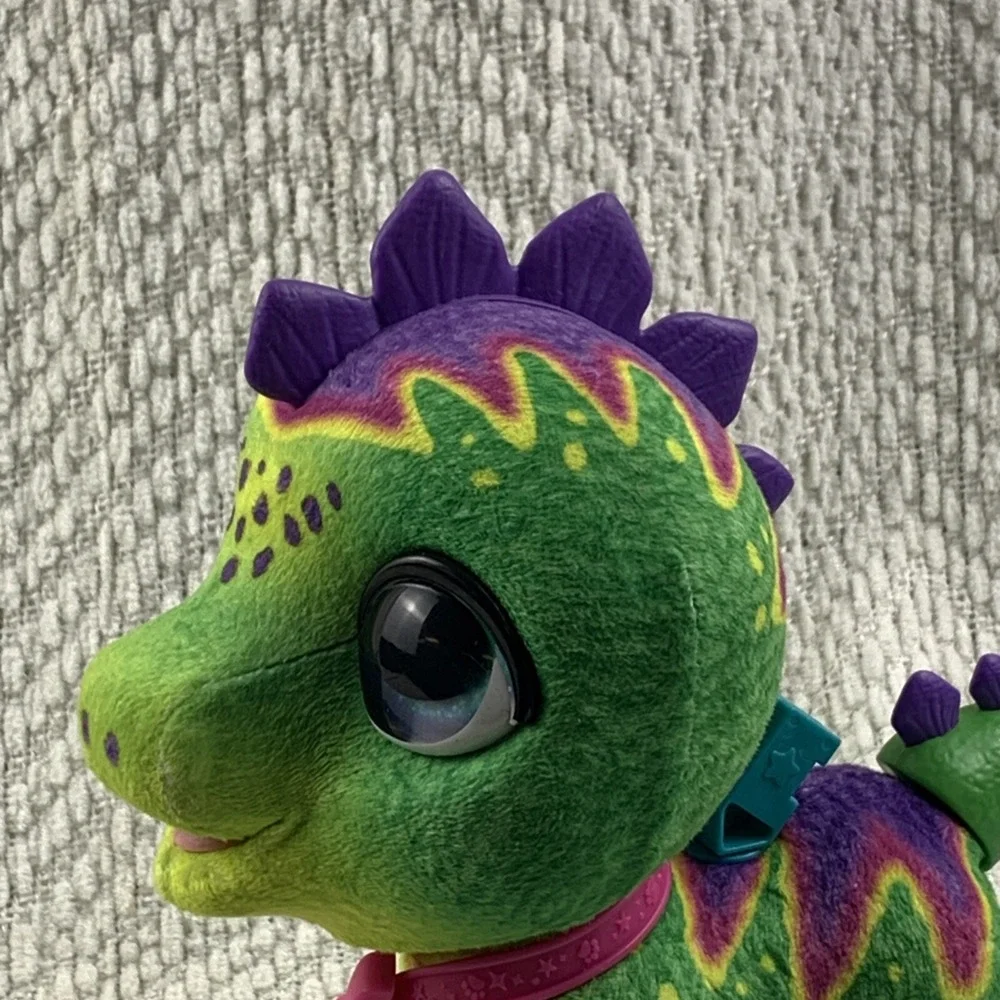 FurReal Walkalots Big Wags Dinosaur Green Interactive Pet‎ Toy Works Great